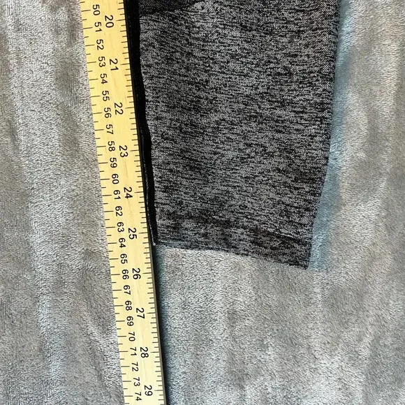 Victoria Secret PINK Seamless Leggings Gary Black Heathered Women's Size Large - Picture 4 of 4